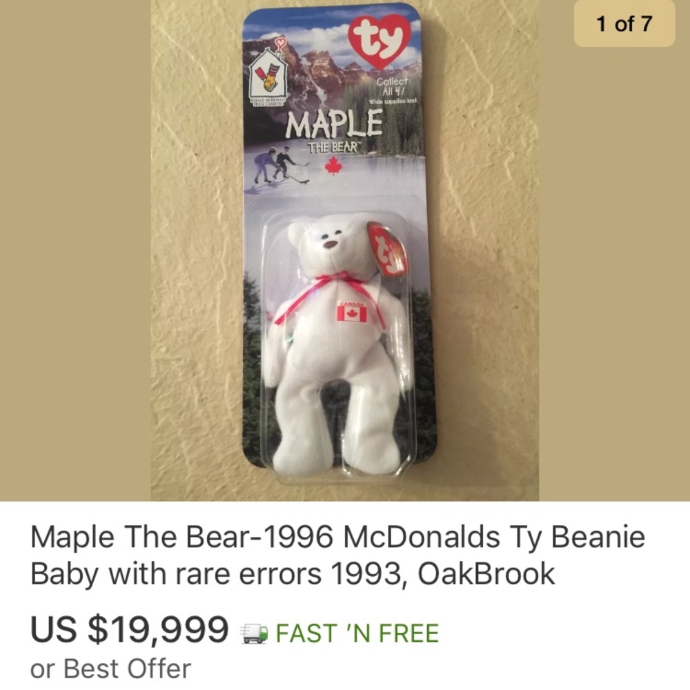 BEANIE BABY **RARE**